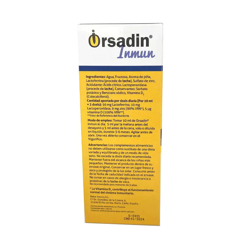 Orsadin Inmum liquide, 150 ml