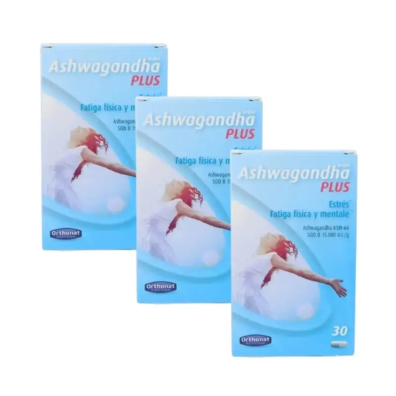 Orthonat Ashwaganda Plus, 3X30 Capsules