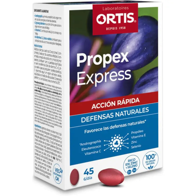 Ortis Propex Express , 45 comprimés