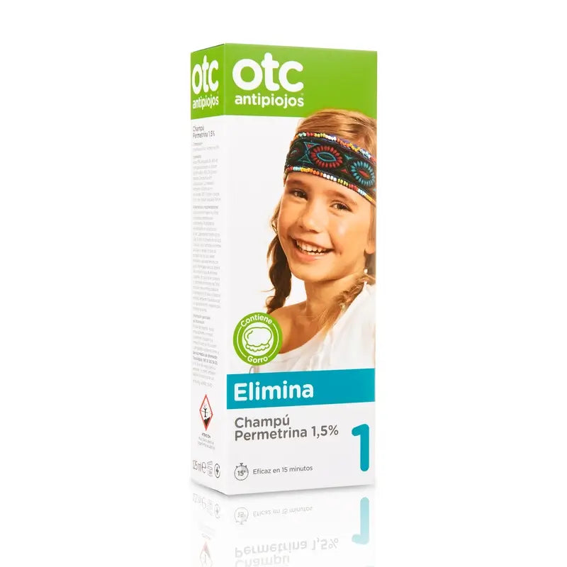 Otc Anti-poux Shampooing Perméthrine 1.5% 125 ml