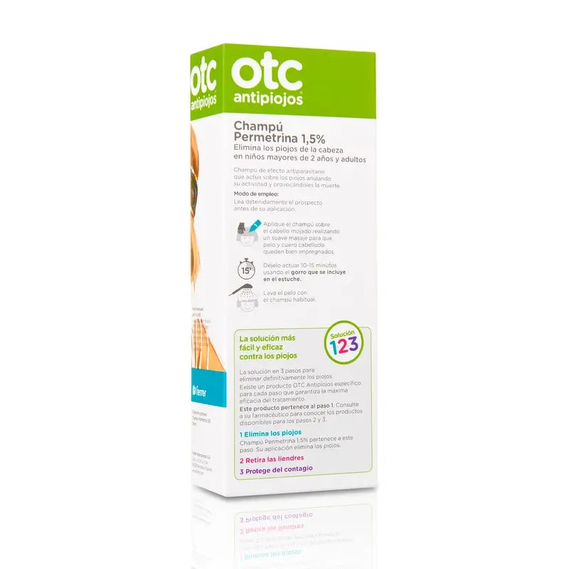 Otc Anti-poux Shampooing Perméthrine 1.5% 125 ml