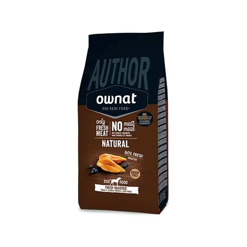 Ownat Author Fresh Free Range Rooster Dog 3Kg