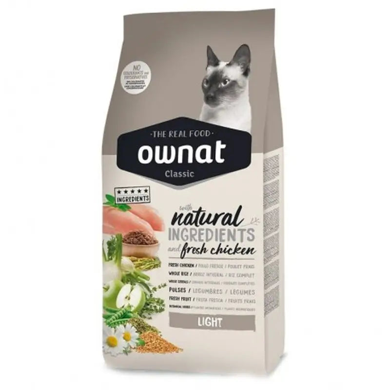 Ownat Classic Feline Adult Light 1,5Kg, cat food