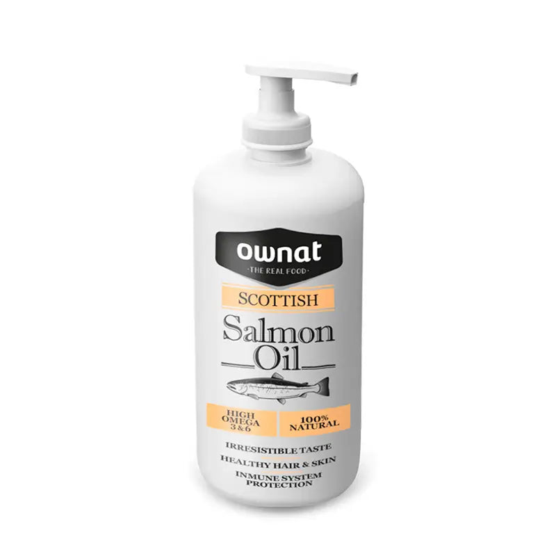 Ownat Scottish Salmon Oil 250ml, wet dog food