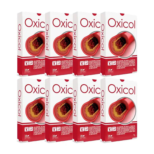 Oxicol, paquet de 8 x 28 gélules