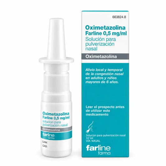 Farline Oxymetazoline 0,5 Mg/ ml Nébuliseur nasal 15 ml