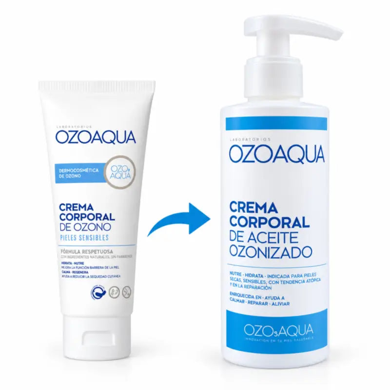 Ozoaqua Ozonised Oil Body Cream, 200 ml