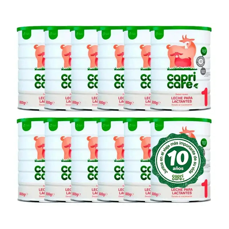 Capricare 1 lait infantile, paquet de 12 x 800g