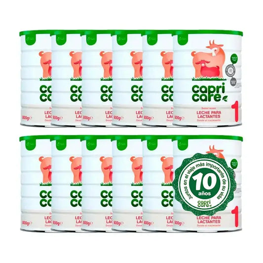 Capricare 1 Milk for Infants, Pack 12 X 800 g