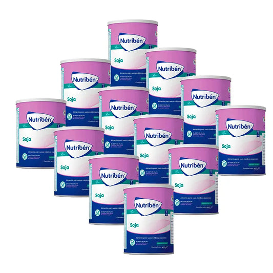 Lait hydrolysé de soja Nutribén, 12 X 400 grammes