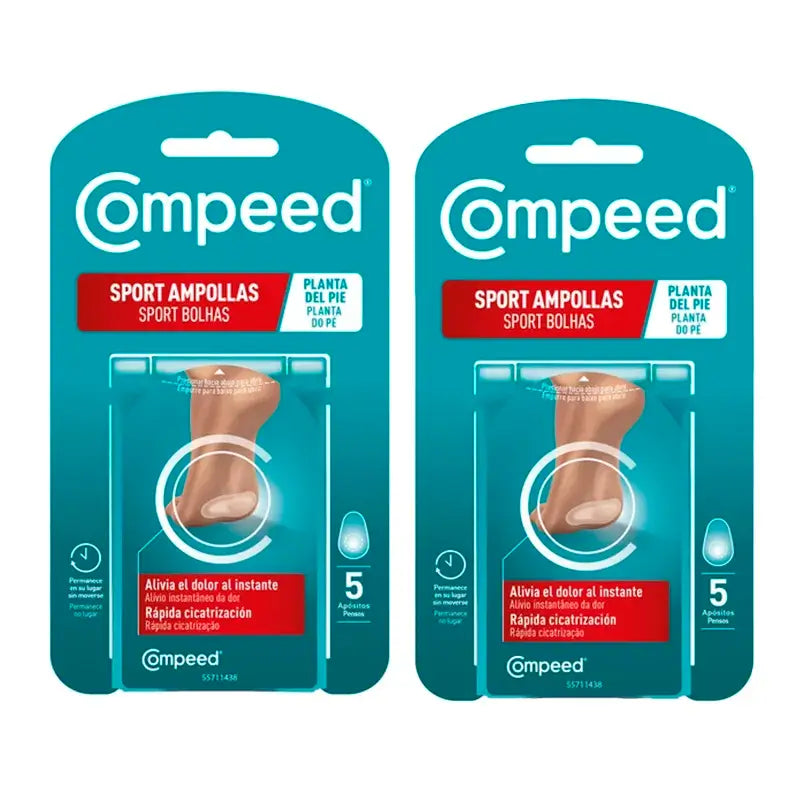 Compeed Pack Blisters Foot Plant, 2x5 unités