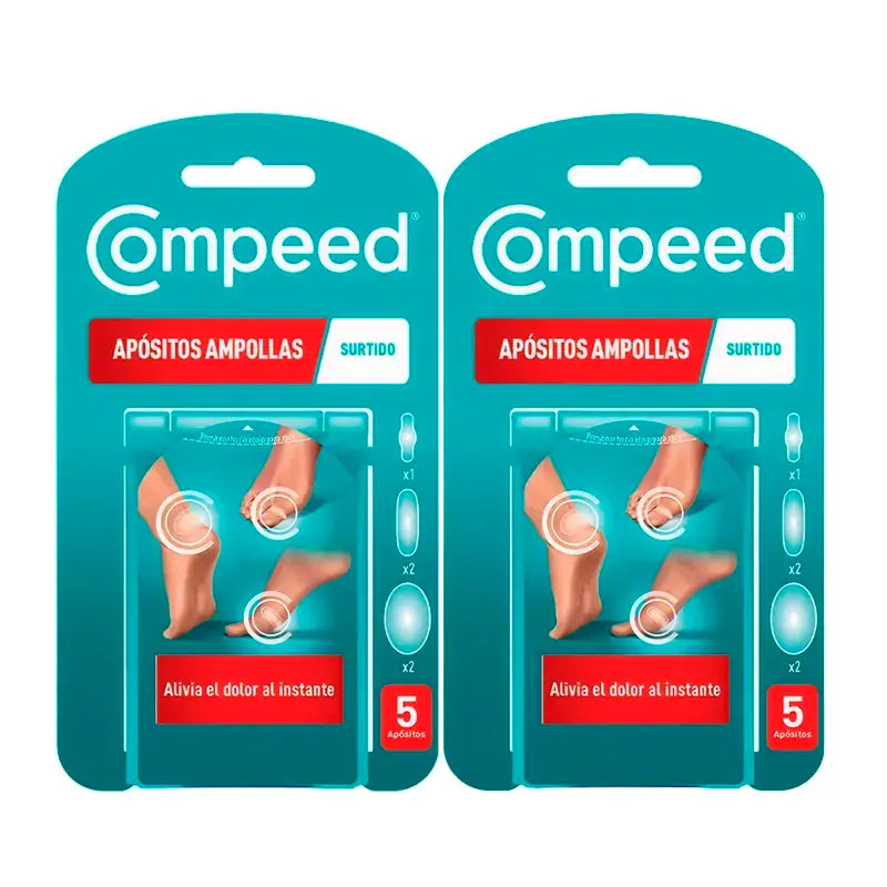 Compeed Pack Pack Blisters mixtes, 2x5 unités
