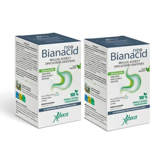 Aboca Neobianacid, 2x45 Comprimés
