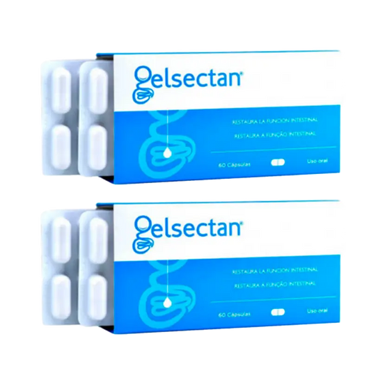 Gelsectan Pack 2 unités Fonction Intestinale 60 gélules