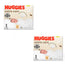 Huggies Extra Care Couche pour nouveau-né Taille 1 (3-5KG), paquet de 2 x 56 pièces