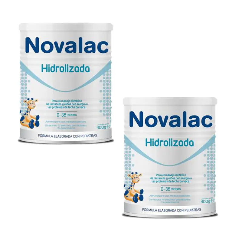 Novalac Hydrolysé, Pack 2 X 400 g