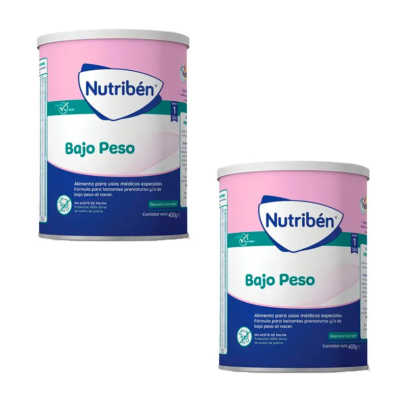 Lait allégé Nutribén, 2 x 400 grammes