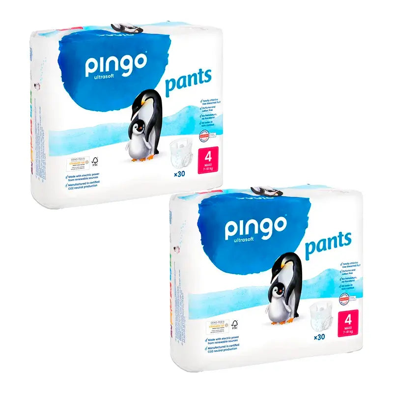 Pingo Culotte de protection Taille 4, Pack 2 X 30 pcs.