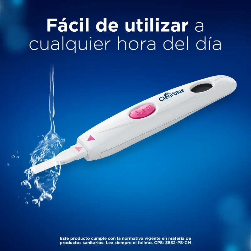 Clearblue Digital Pregnancy Test Pack 3 tests de grossesse + 3 tests d'ovulation 30 bâtonnets