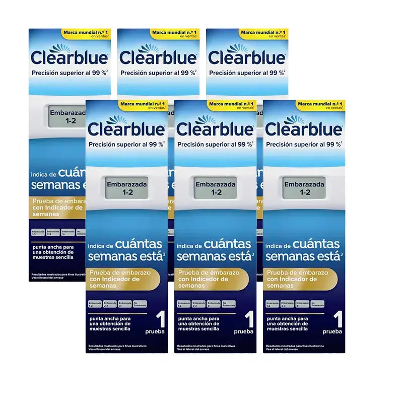 Clearblue Digital Pregnancy Test Pack, 6 tests