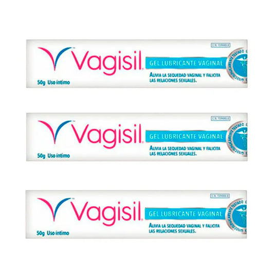 Pack 3 Gel lubrifiant vaginal Vagisil, 50gr