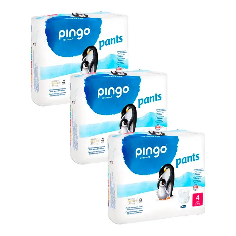 Pingo Culotte de protection Taille 4, Pack 3 X 30 pcs.