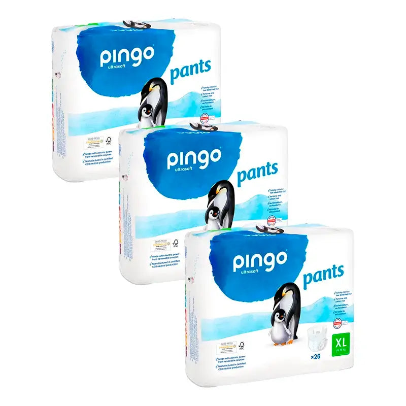 Pingo Nappy Culotte de protection taille 6, paquet de 2 x 26 unités