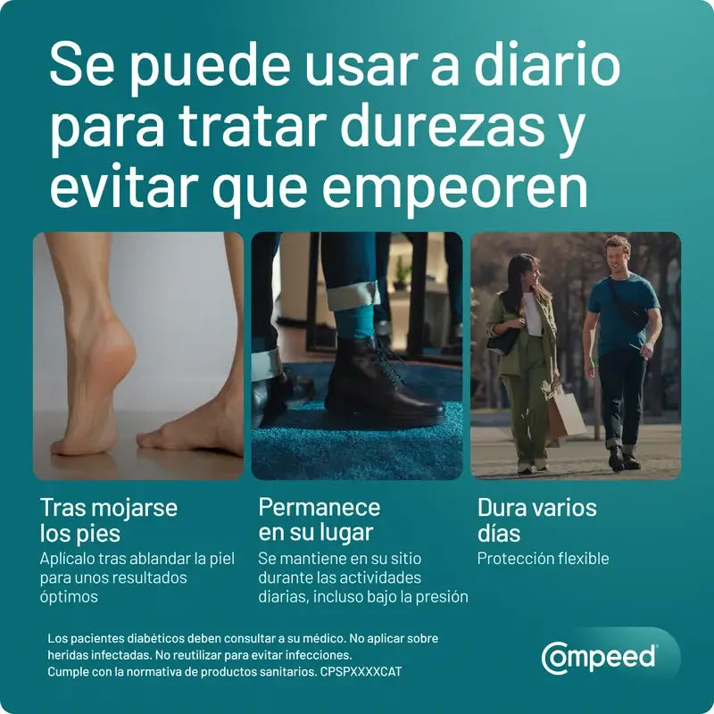 Pansement Compeed Pack, dureté moyenne, 4x6 unités