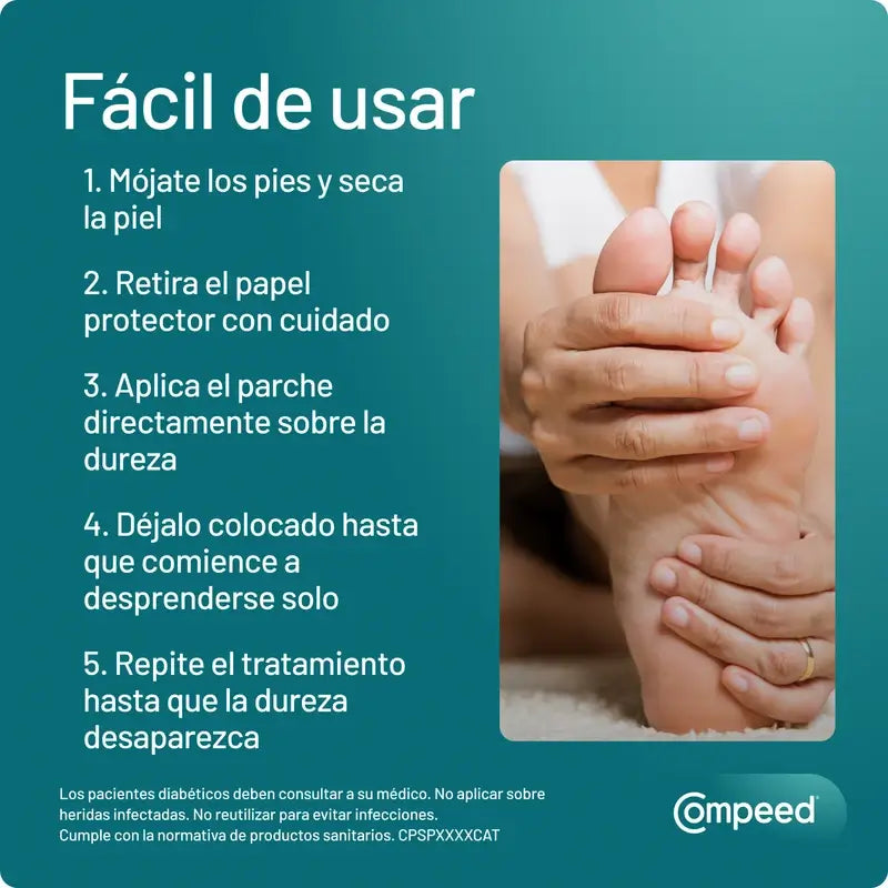 Pansement Compeed Pack, dureté moyenne, 4x6 unités