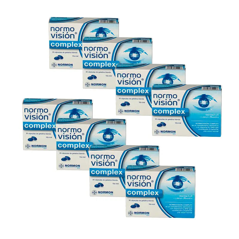 Pack 8 Normovision Complex, 30 gélules