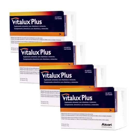 Vitalux Pack 4 unités, 84 Capsules