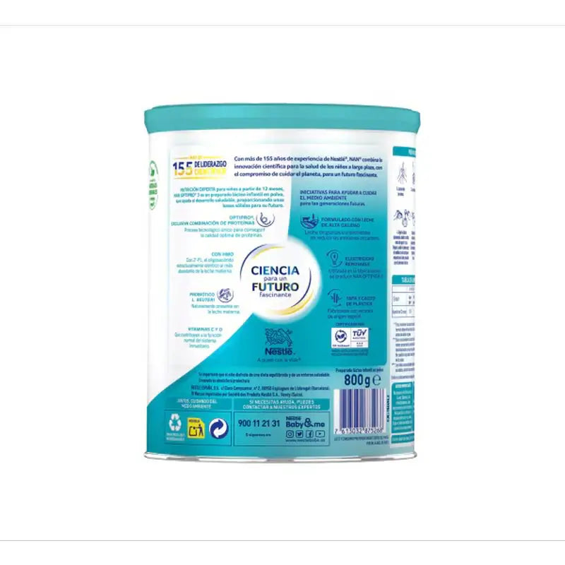 Nestlé Nan Optipro 3 Lait de croissance, 4X800g