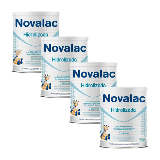 Novalac Hydrolyzed, Pack 4 X 400 g