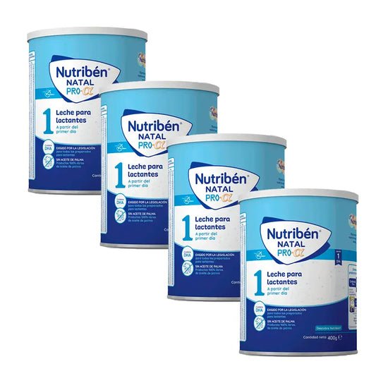 Nutribén Natal Pro-Alpha Lait de démarrage, 4 X 400 g