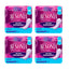 Ausonia Pack Discreet Urine Loss Pads For Women Maxi, 4 x 10 Units