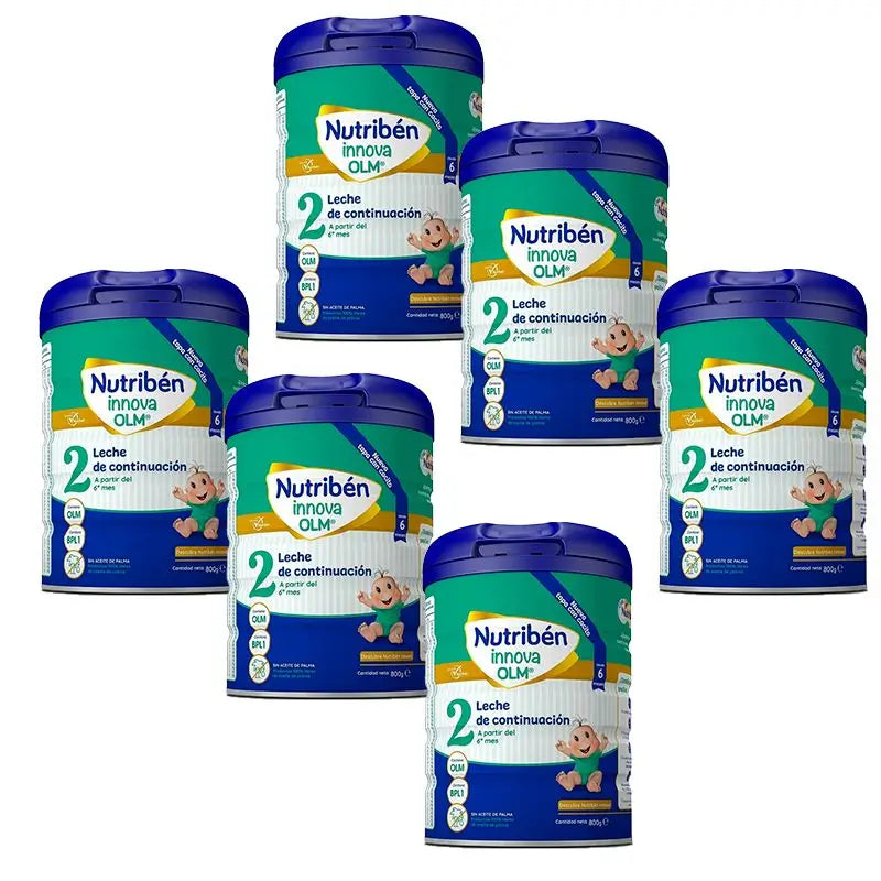 Nutribén Innova 2 Milk Continuation, 6 X 800 g
