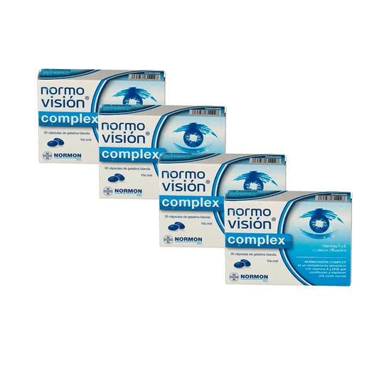 Pack 4 Normovision Complex, 30 gélules