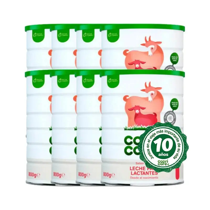 Capricare 1 lait pour nourrissons, paquet de 8 x 800 g