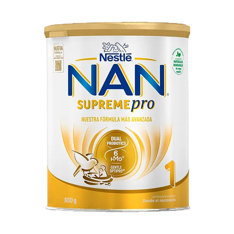 Nestlé Nan Supreme Pro 1 Lait de démarrage, 8X800 g