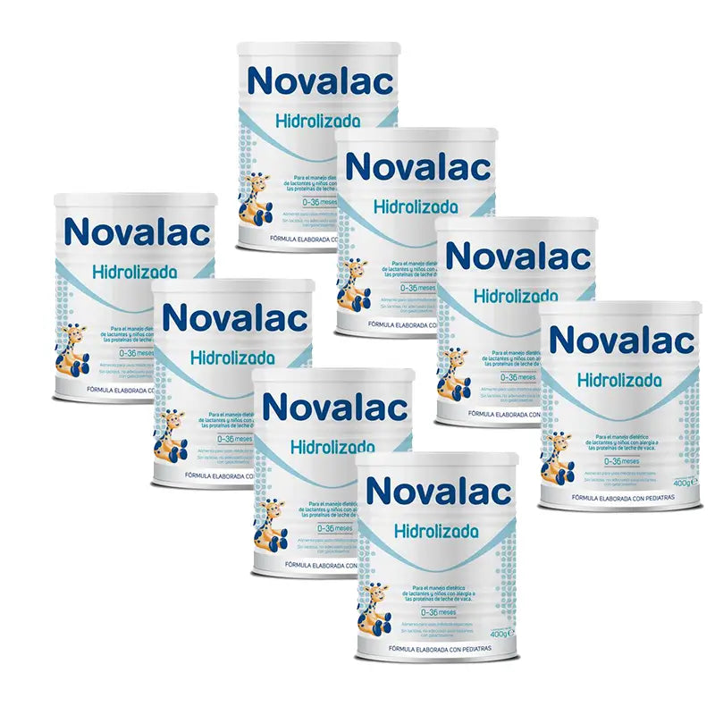 Novalac Hydrolysed, Pack 8 X 400 g