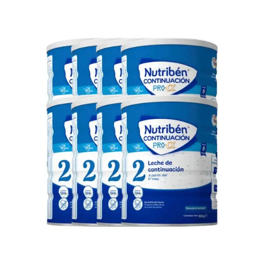 Nutribén Pro-Alfa 2 Milk Continuation, 8 X 800 g