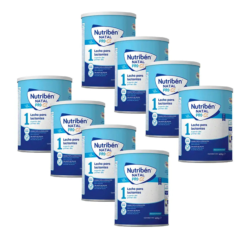 Nutribén Natal Pro-Alpha Milk Starter, 8 X 400g