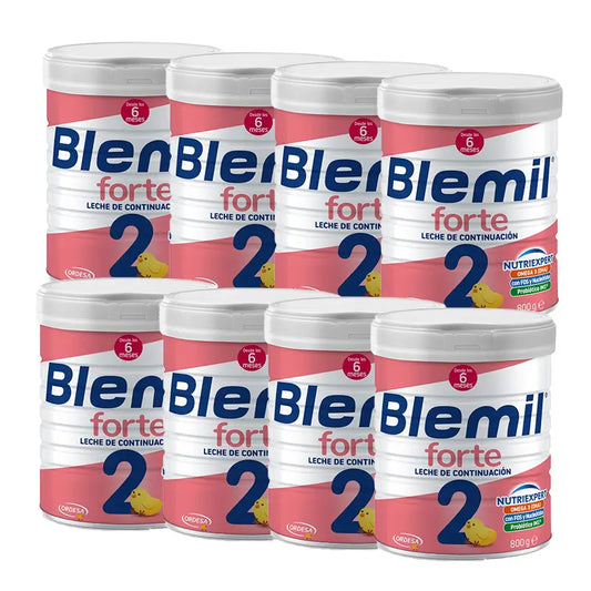 Pack Blemil Plus 2 Forte, 8x800 g