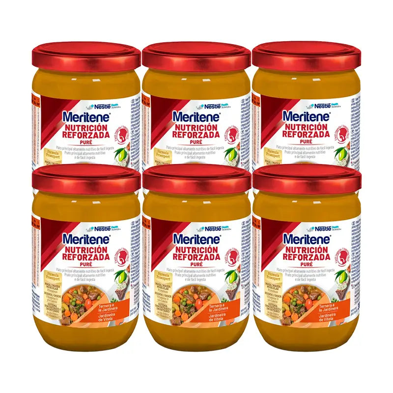 Meritene Veau pur à la jardinière, 6x300g