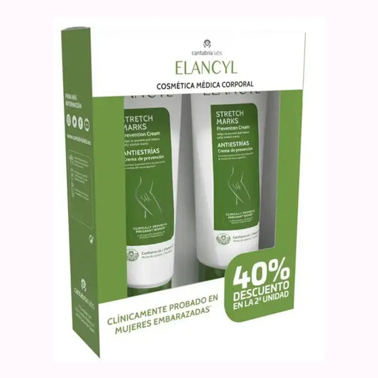 Elancyl Crème anti-vergetures 2x200 ml Duplo Pack