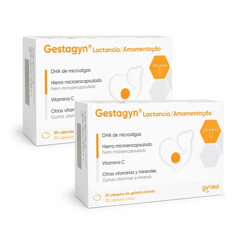 Gestagyn Breastfeeding, Pack 2 X 30 Capsules