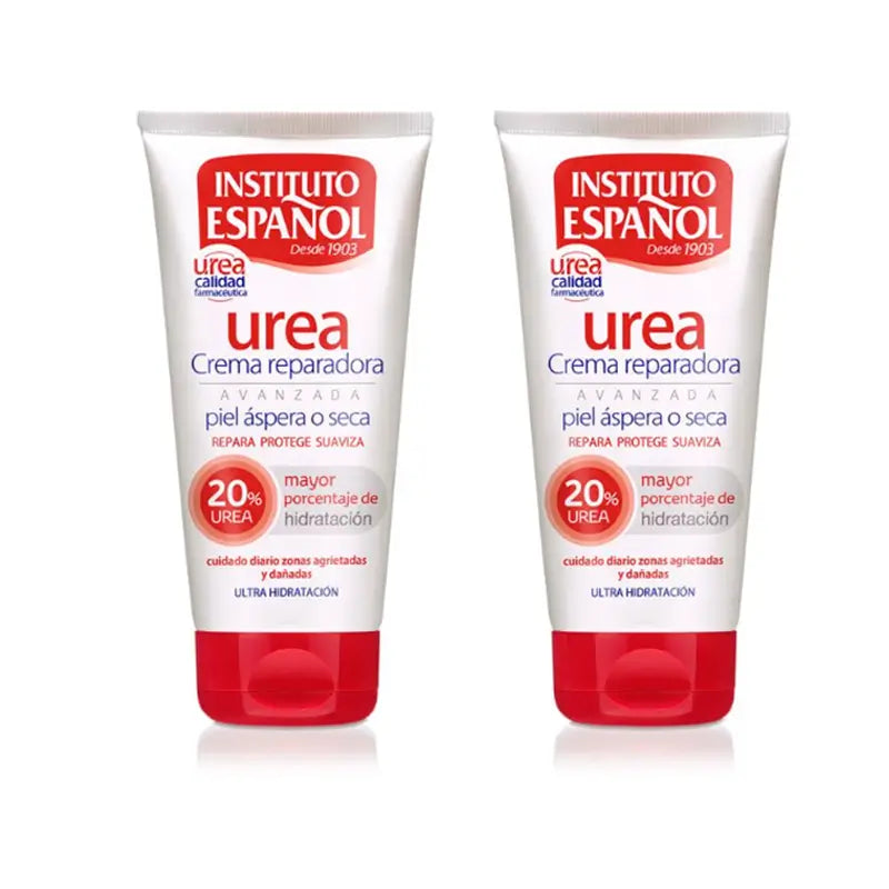 Pack Instituto Español 20% Urea Cream Tube, 2x150 ml