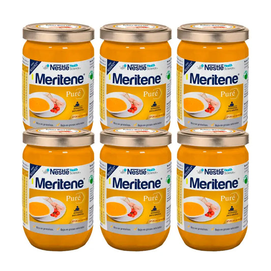 Pack Meritene Tuna Puree with Vegetables 6x300g