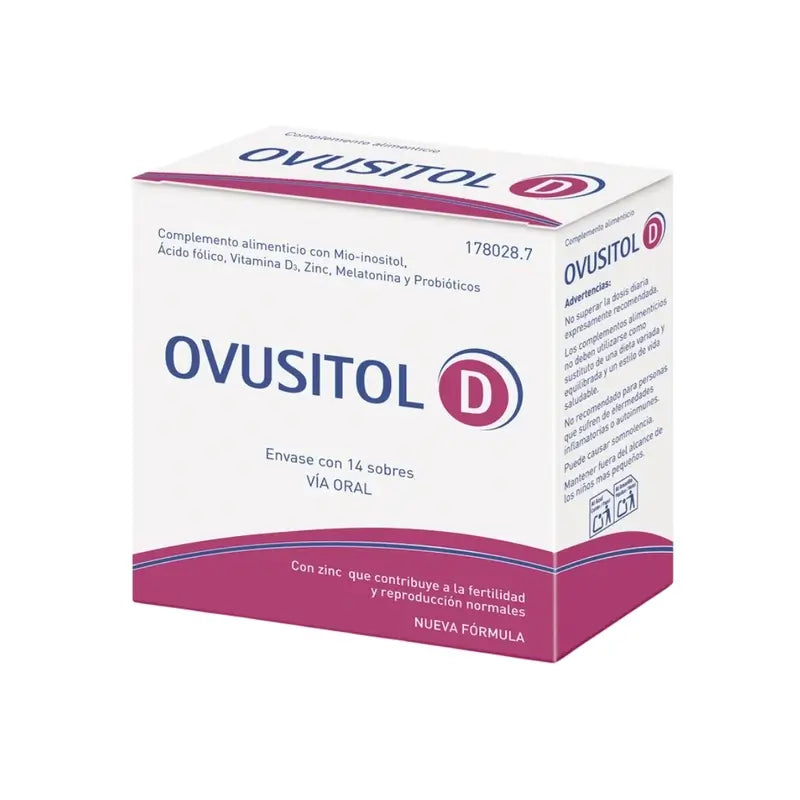 Ovusitol D, paquet de 2x14 enveloppes