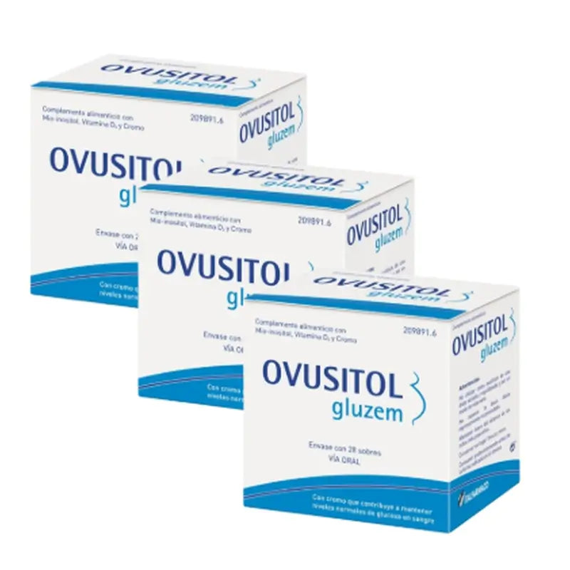 Ovusitol Gluzem Pack, 3 x 28 enveloppes